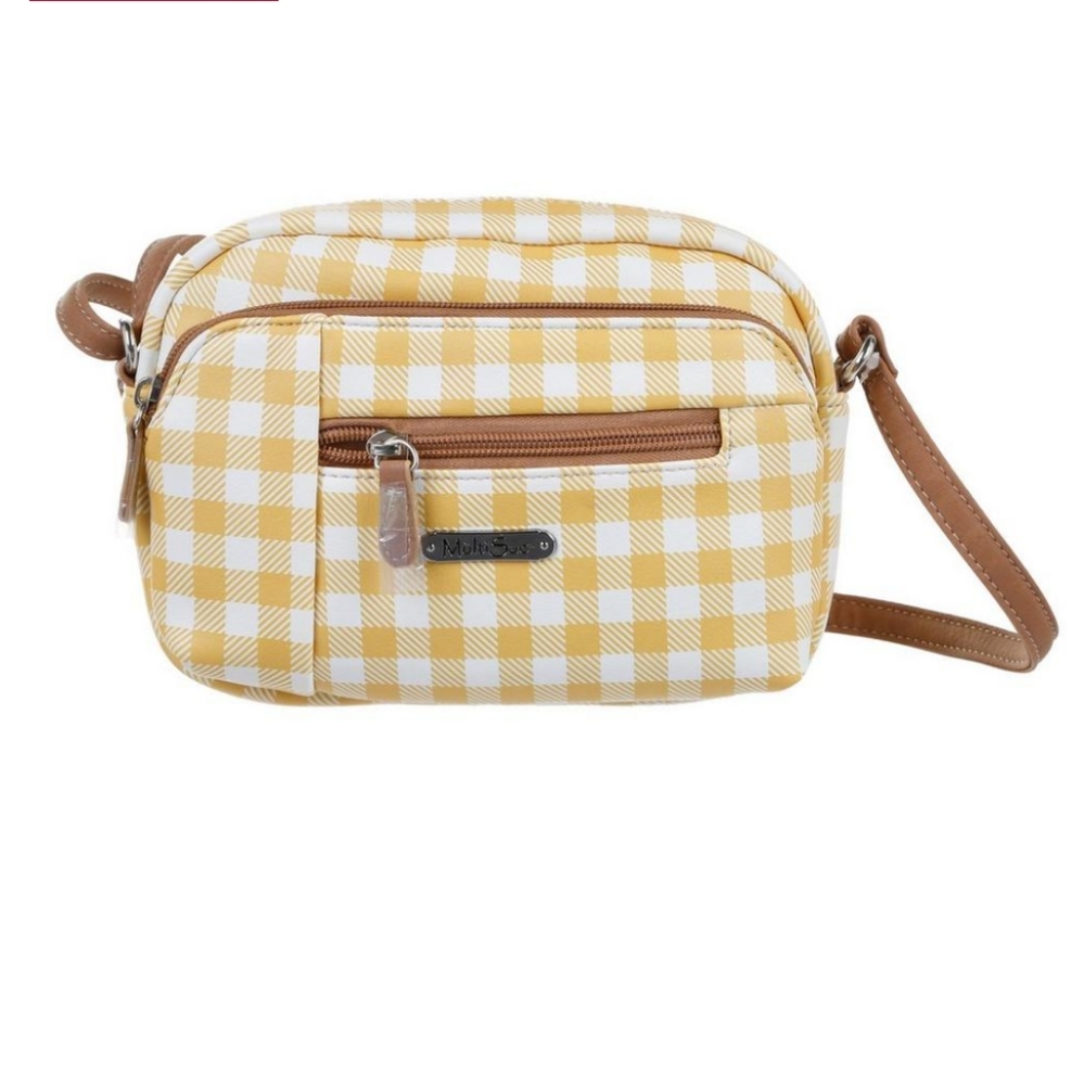 🆕Medium Checkered Crossbody